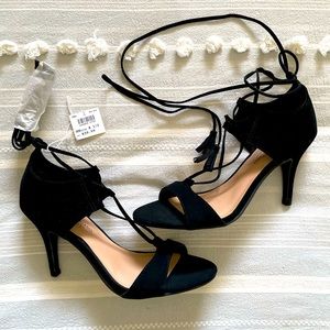 Black woman’s heels